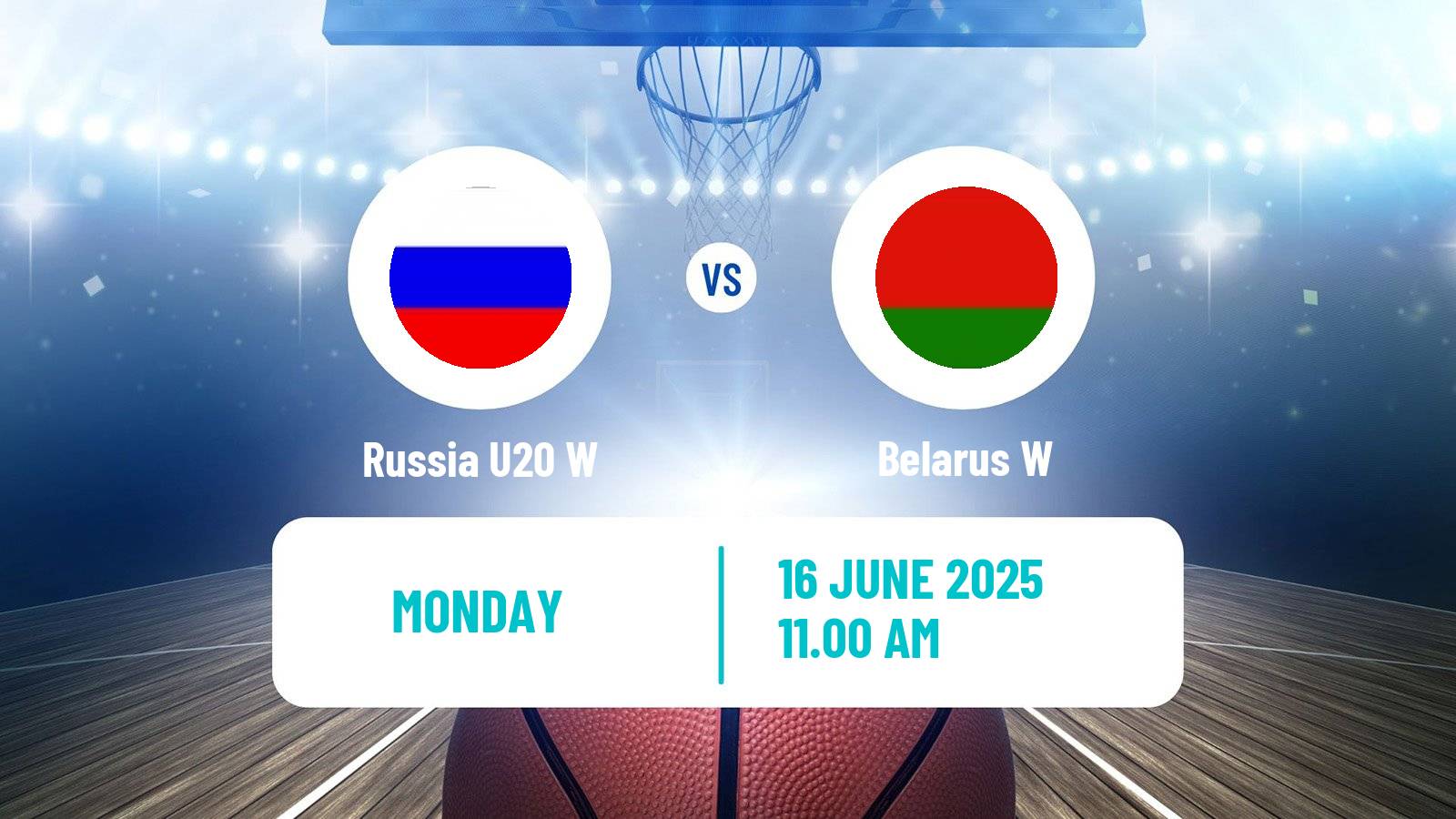 Basketball Friendly International Basketball Women Russia U20 W - Belarus W
