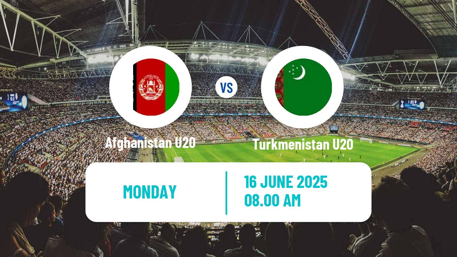 Soccer Friendly Afghanistan U20 - Turkmenistan U20