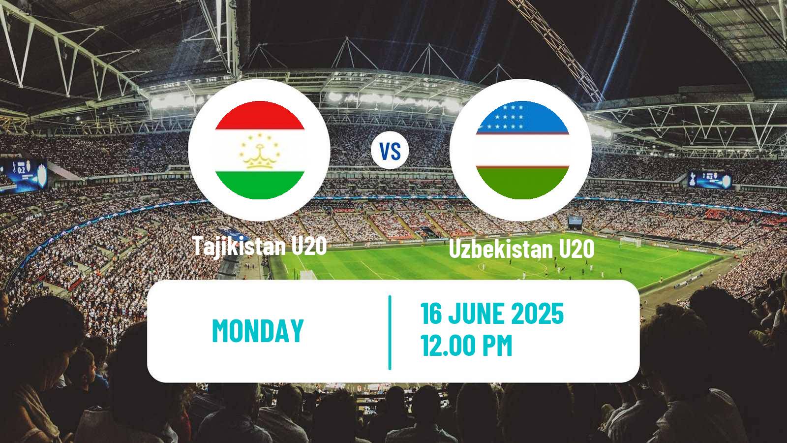 Soccer Friendly Tajikistan U20 - Uzbekistan U20