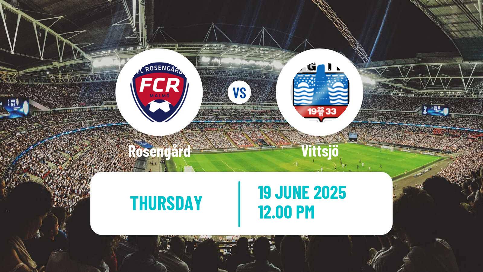 Soccer Swedish Allsvenskan Women Rosengård - Vittsjö