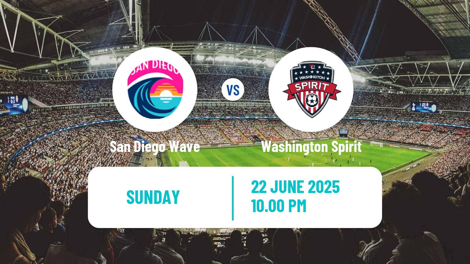 Soccer NWSL San Diego Wave - Washington Spirit