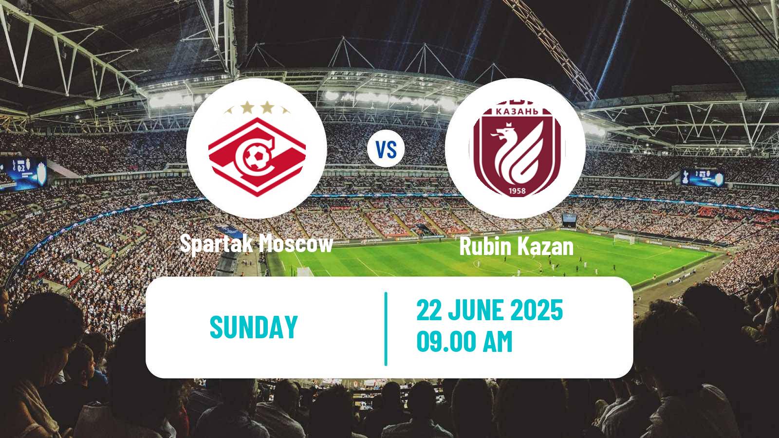Soccer Russian Supreme Division Women Spartak Moscow - Rubin Kazan