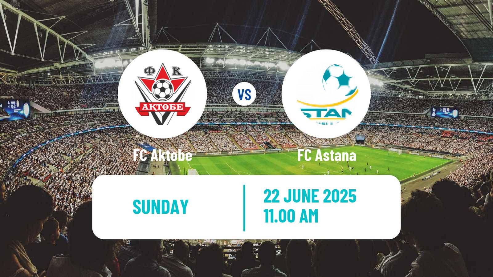 Soccer Kazakh Premier League Aktobe - Astana