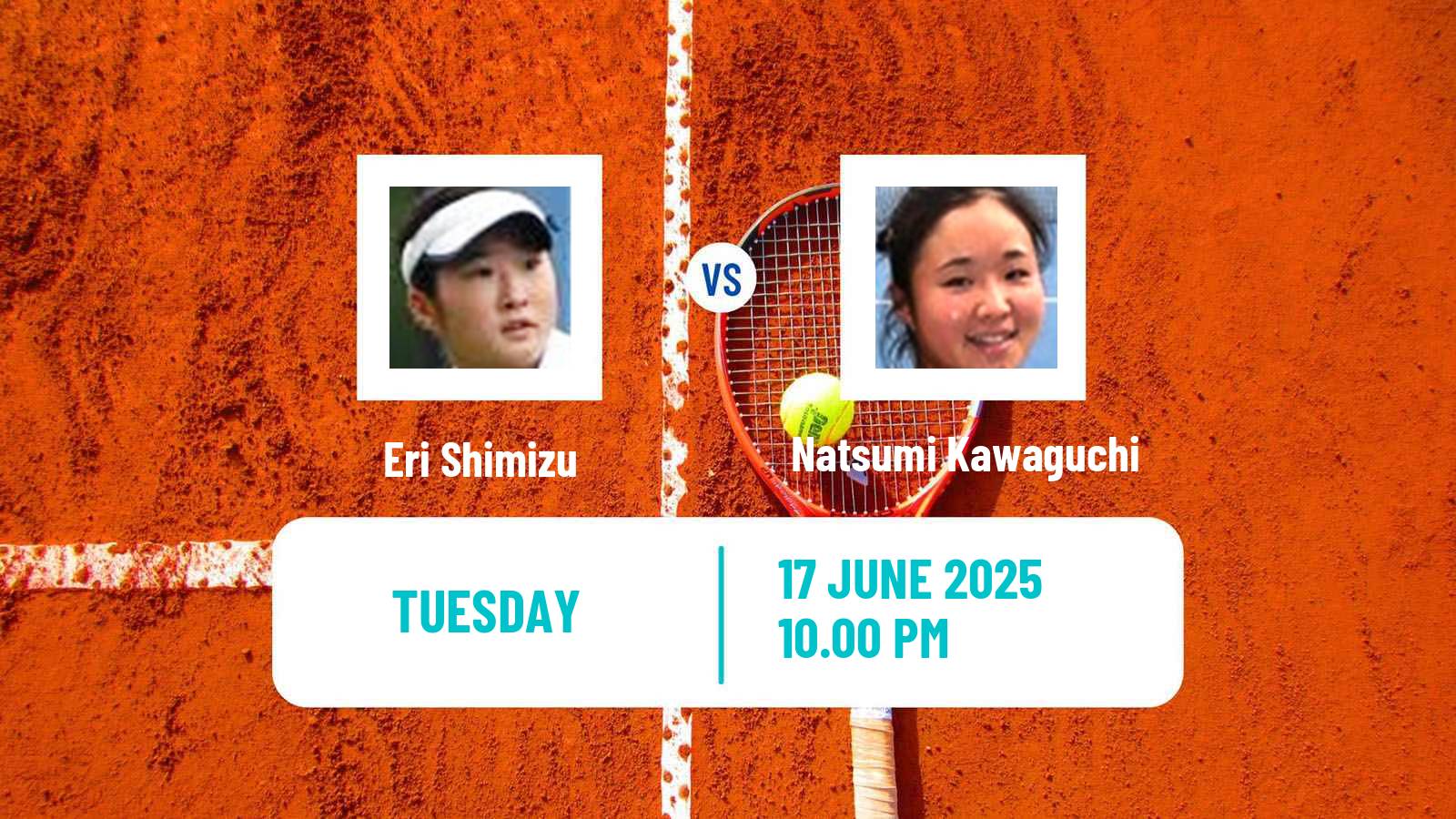 Tennis ITF W35 Taipei Women Eri Shimizu - Natsumi Kawaguchi