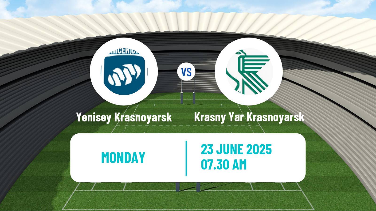 Rugby union Russian Premier League Rugby Yenisey Krasnoyarsk - Krasny Yar Krasnoyarsk
