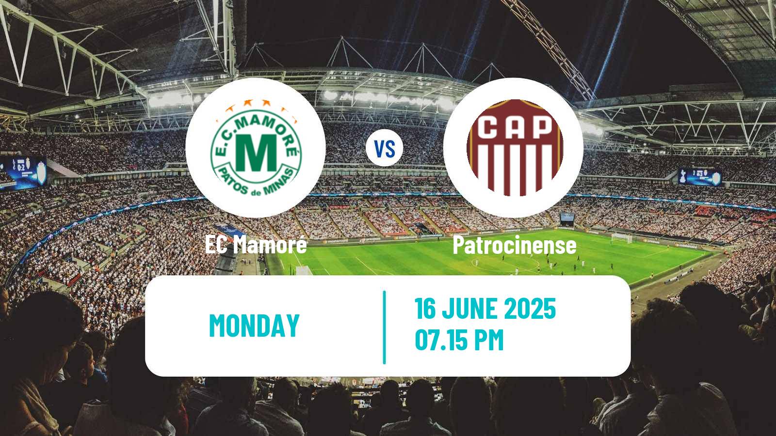 Soccer Brazilian Campeonato Mineiro 2 Mamoré - Patrocinense
