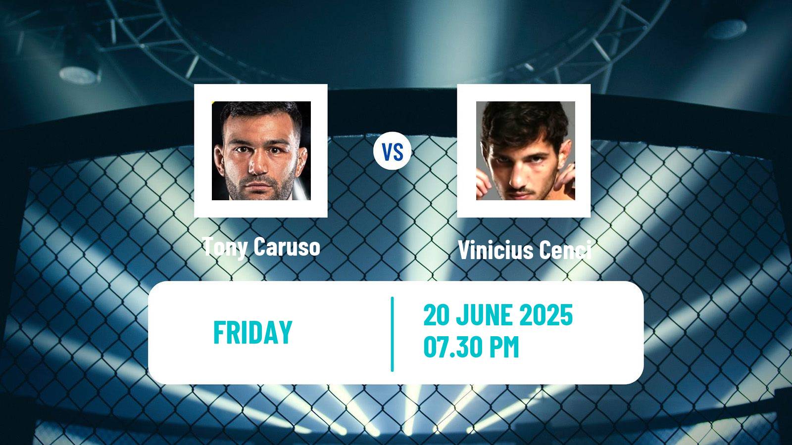 MMA Lightweight Pfl Men Tony Caruso - Vinicius Cenci