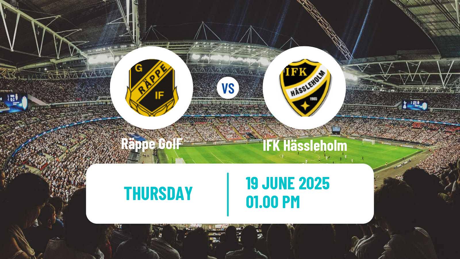 Soccer Swedish Division 2 - Södra Götaland Räppe GoIF - IFK Hässleholm