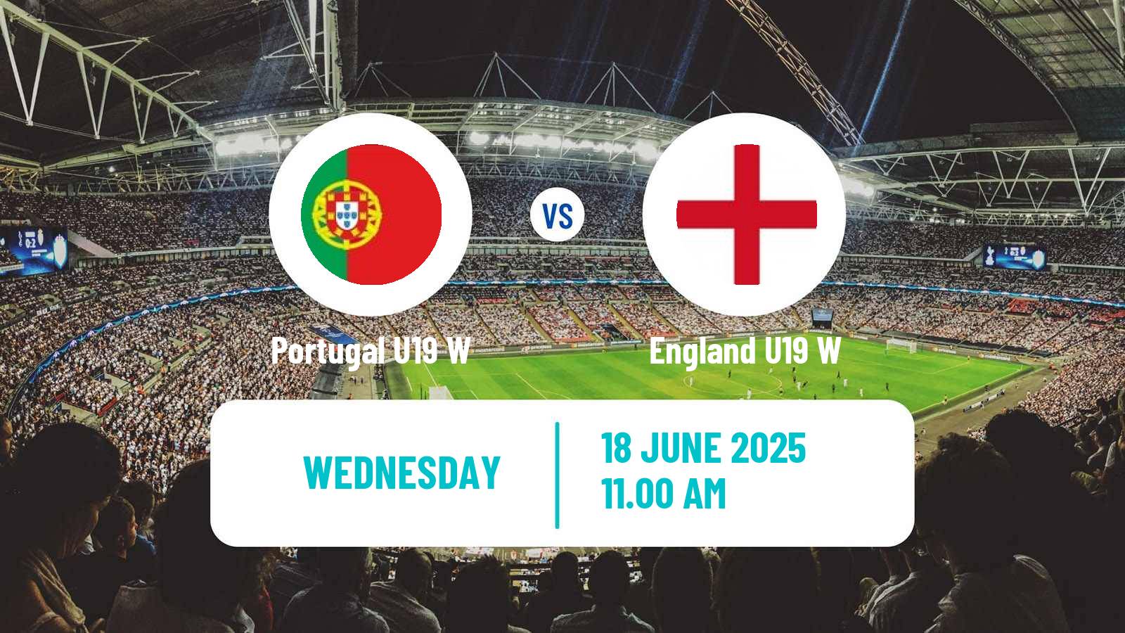 Soccer UEFA Euro U19 Women Portugal U19 W - England U19 W