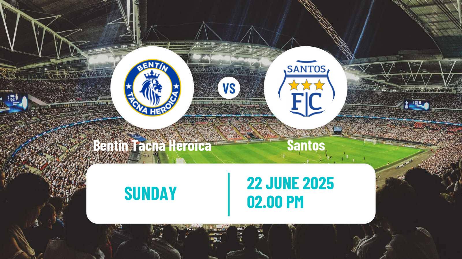 Soccer Peruvian Liga 2 Bentín Tacna Heroica - Santos