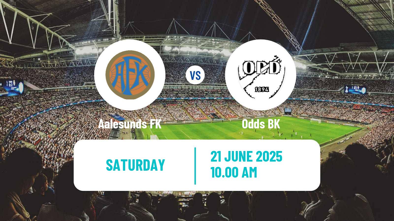 Soccer Norwegian Adeccoligaen Aalesunds - Odd