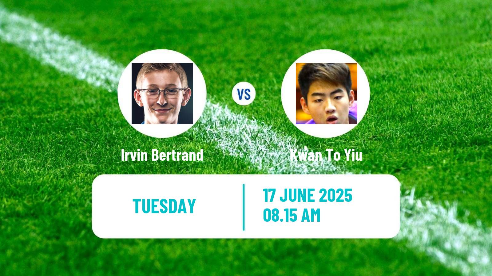 Table tennis Wtt Star Contender Ljubljana Men Irvin Bertrand - Kwan To Yiu