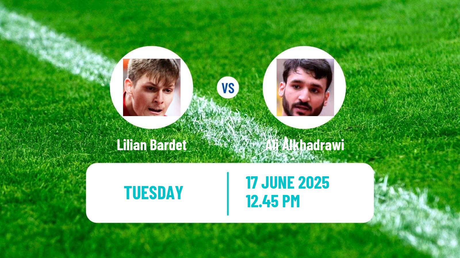 Table tennis Wtt Star Contender Ljubljana Men Lilian Bardet - Ali Alkhadrawi
