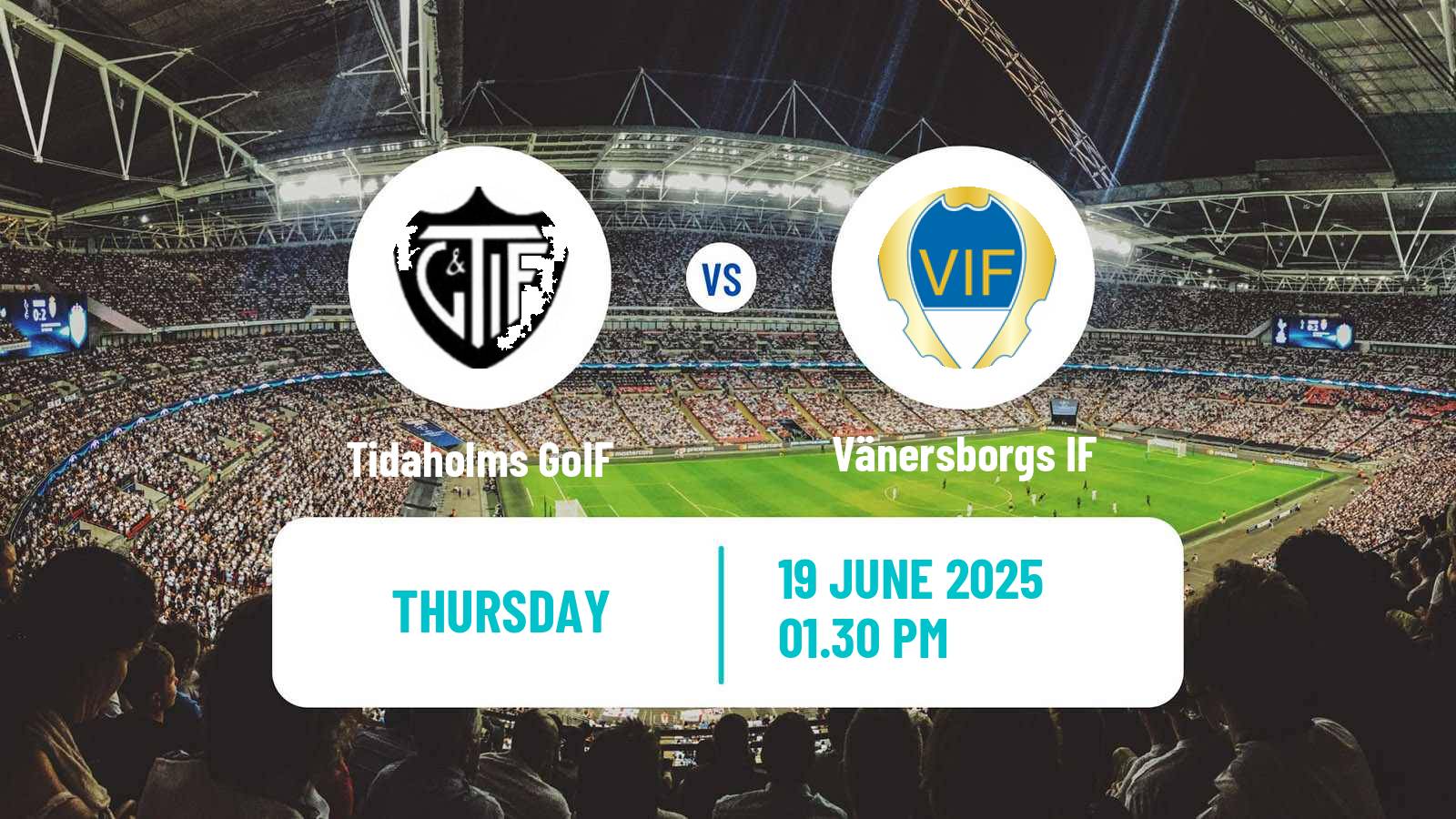Soccer Swedish Division 2 - Norra Götaland Tidaholms GoIF - Vänersborgs IF