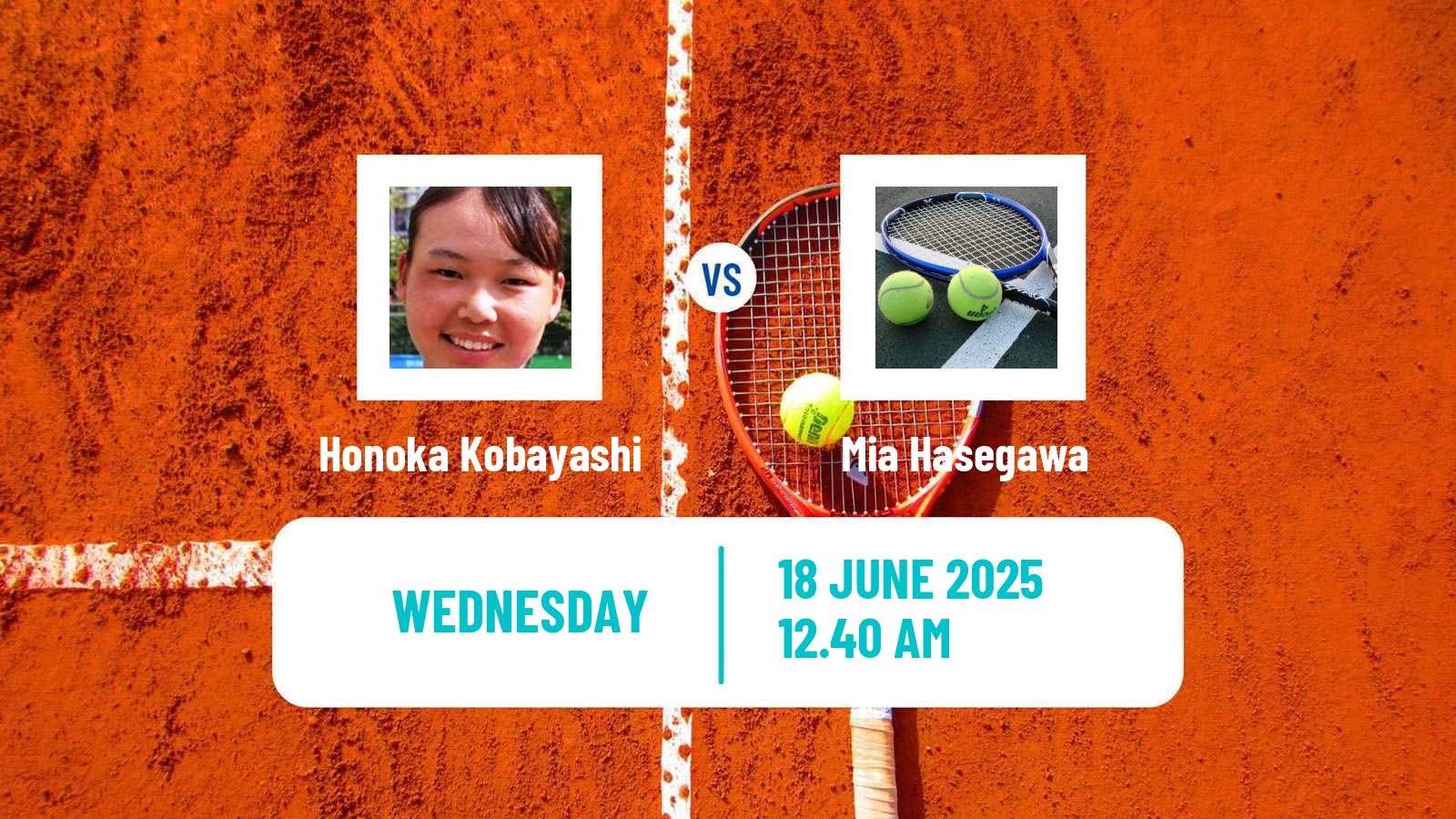 Tennis ITF W15 Sapporo Women Honoka Kobayashi - Mia Hasegawa