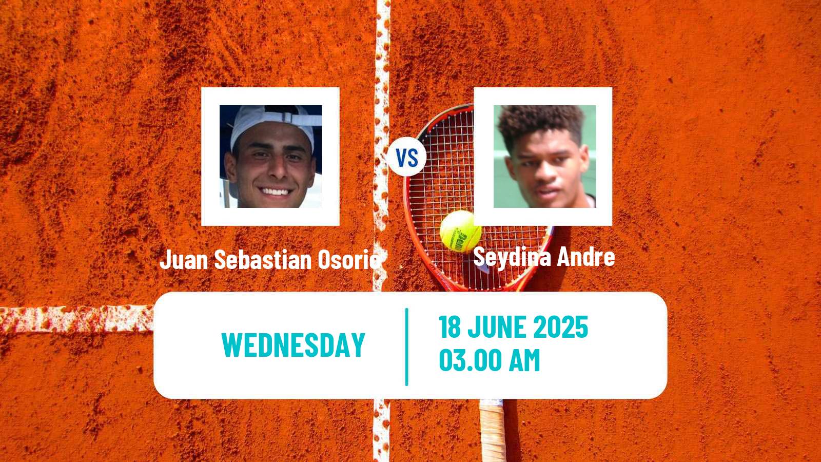 Tennis ITF M15 Kayseri 4 Men Juan Sebastian Osorio - Seydina Andre