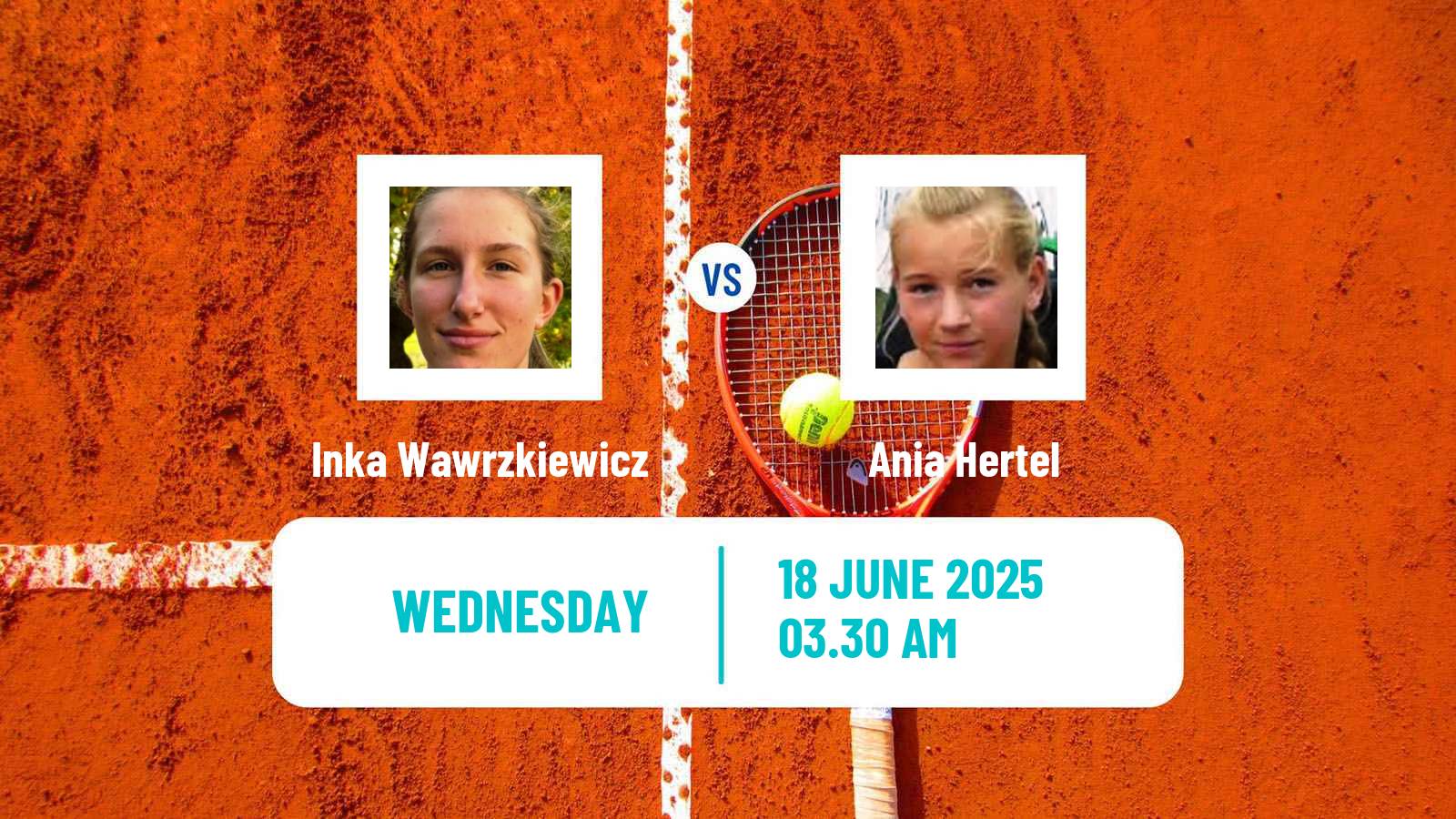 Tennis ITF W15 Bolszewo Women Inka Wawrzkiewicz - Ania Hertel