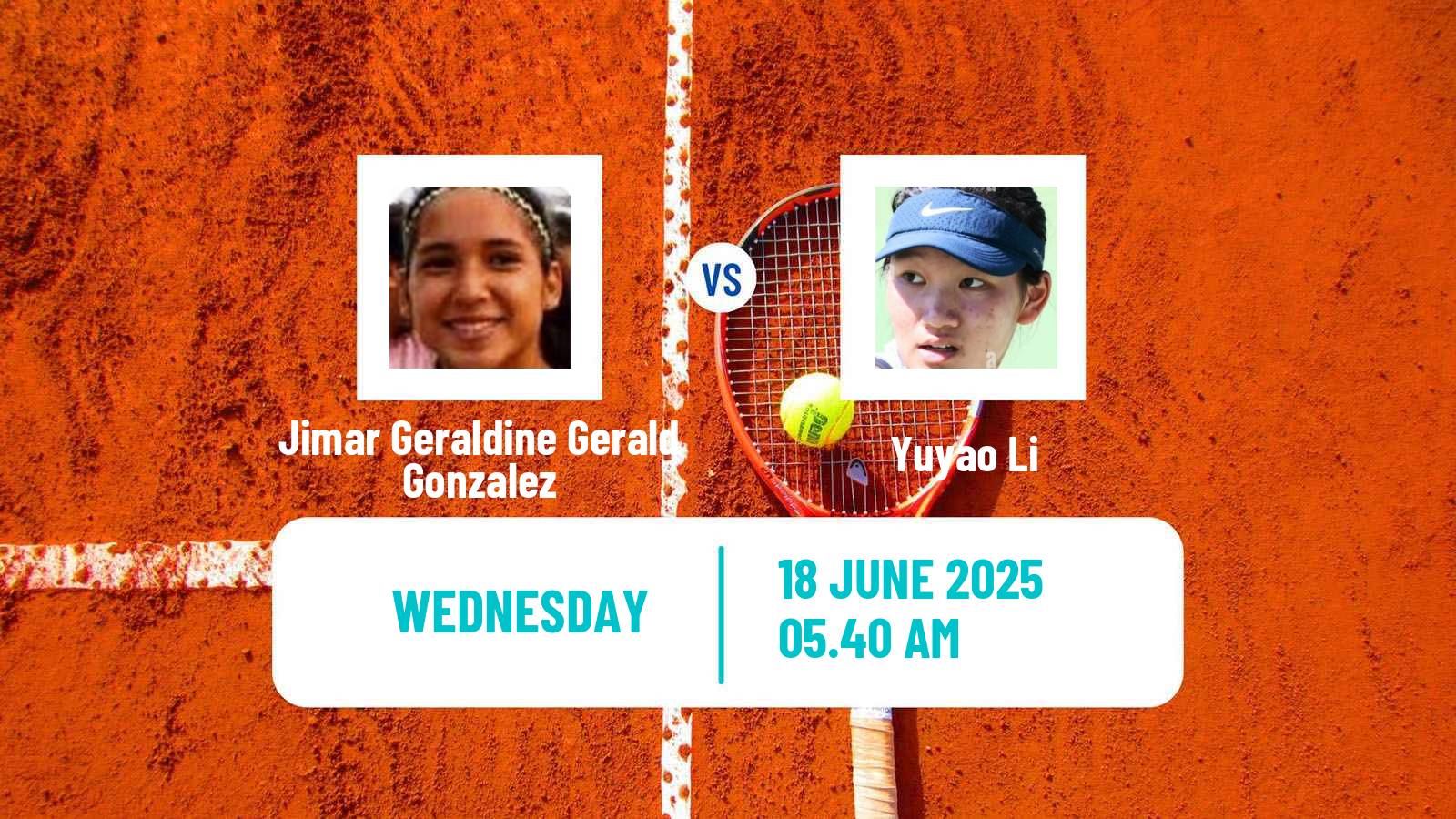 Tennis ITF W15 Kursumlijska Banja 7 Women Jimar Geraldine Gerald Gonzalez - Yuyao Li