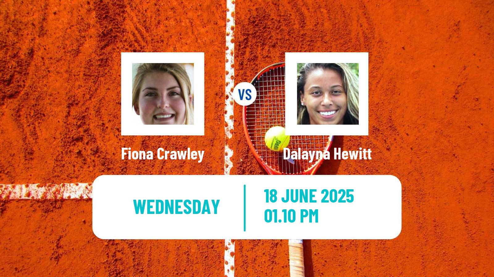 Tennis ITF W35 Wichita Ks Women Fiona Crawley - Dalayna Hewitt