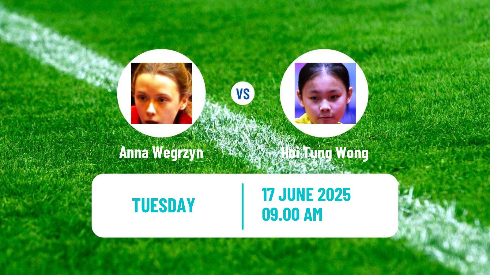 Table tennis Wtt Star Contender Ljubljana Women Anna Wegrzyn - Hoi Tung Wong