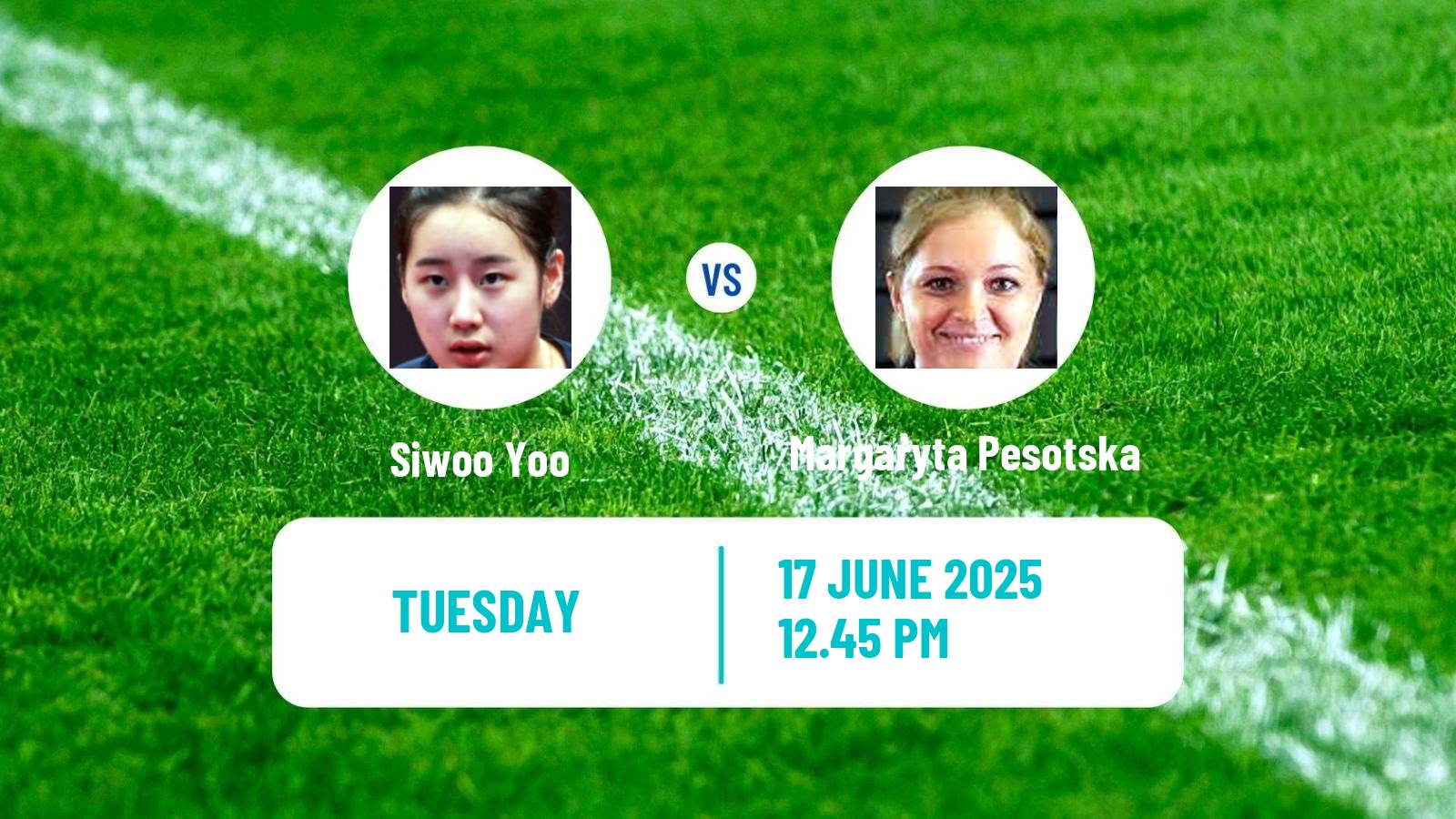 Table tennis Wtt Star Contender Ljubljana Women Siwoo Yoo - Margaryta Pesotska