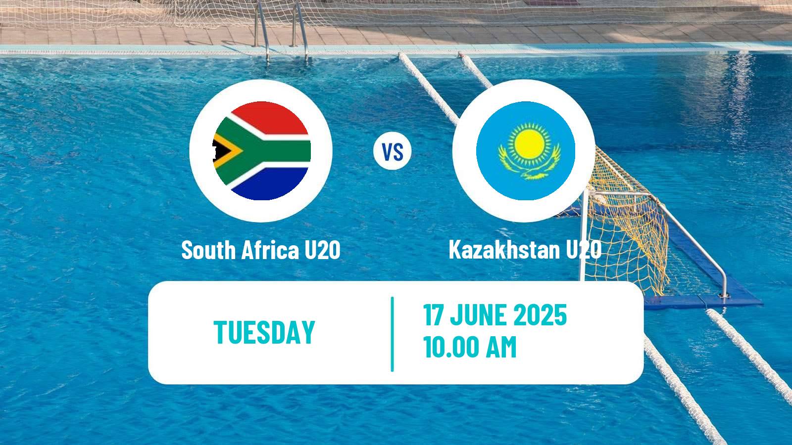 Water polo World Championship Water Polo U20 South Africa U20 - Kazakhstan U20