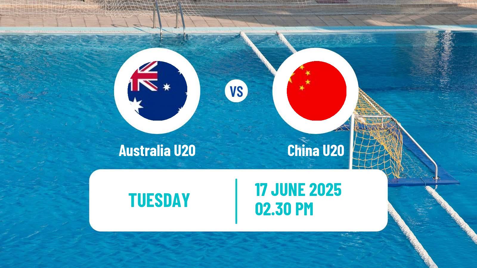 Water polo World Championship Water Polo U20 Australia U20 - China U20
