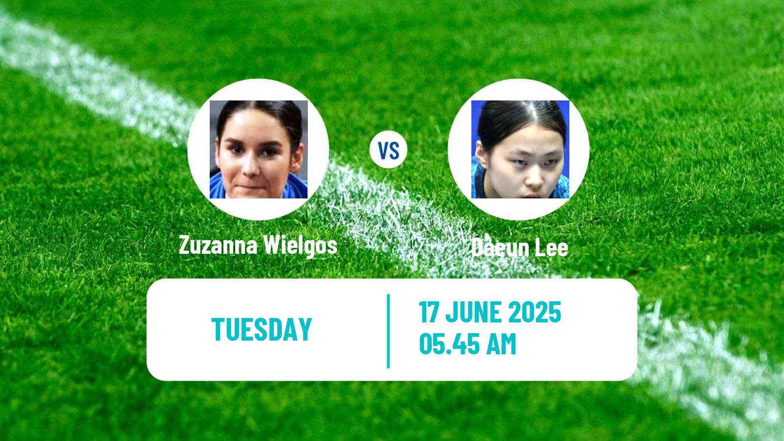 Table tennis Wtt Star Contender Ljubljana Women Zuzanna Wielgos - Daeun Lee