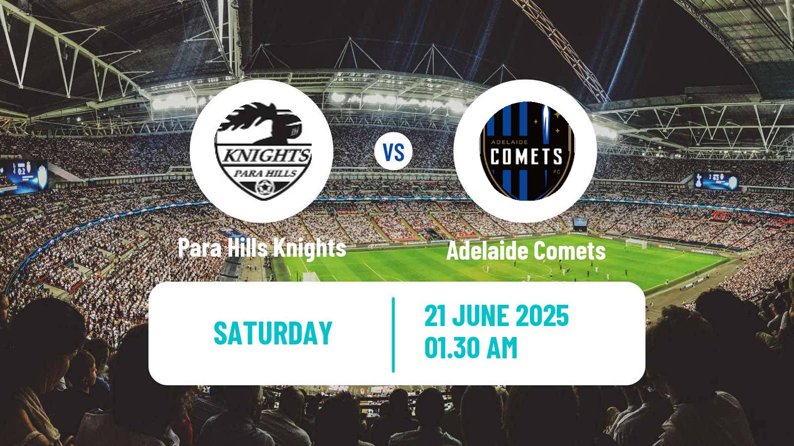 Soccer Australian NPL South Australian Para Hills Knights - Adelaide Comets
