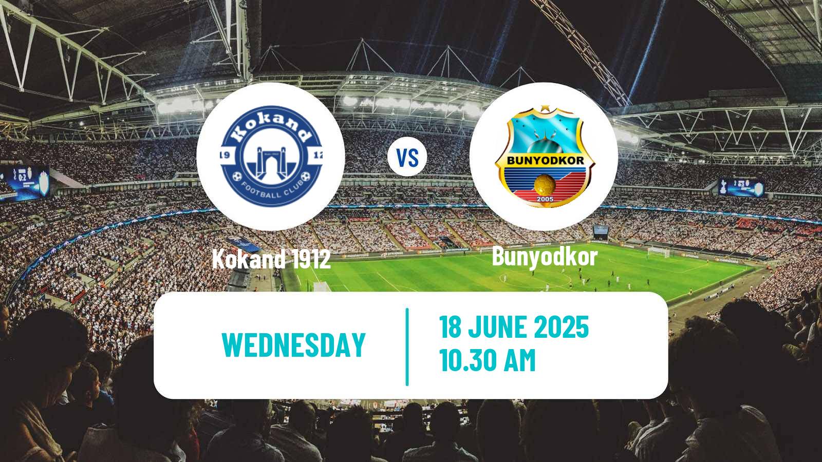 Soccer Uzbek Cup Kokand 1912 - Bunyodkor