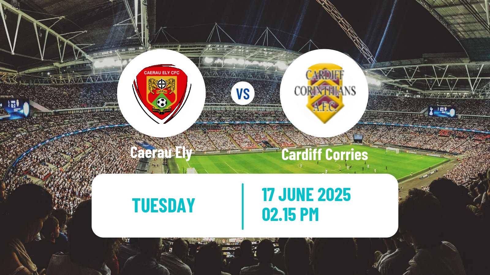 Soccer Club Friendly Caerau Ely - Cardiff Corries