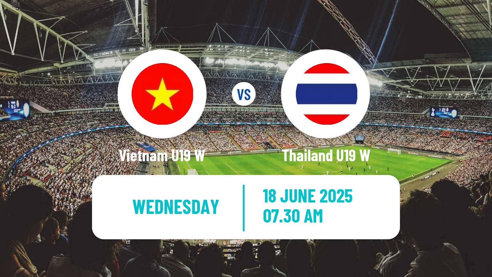 Soccer Friendly International Women Vietnam U19 W - Thailand U19 W
