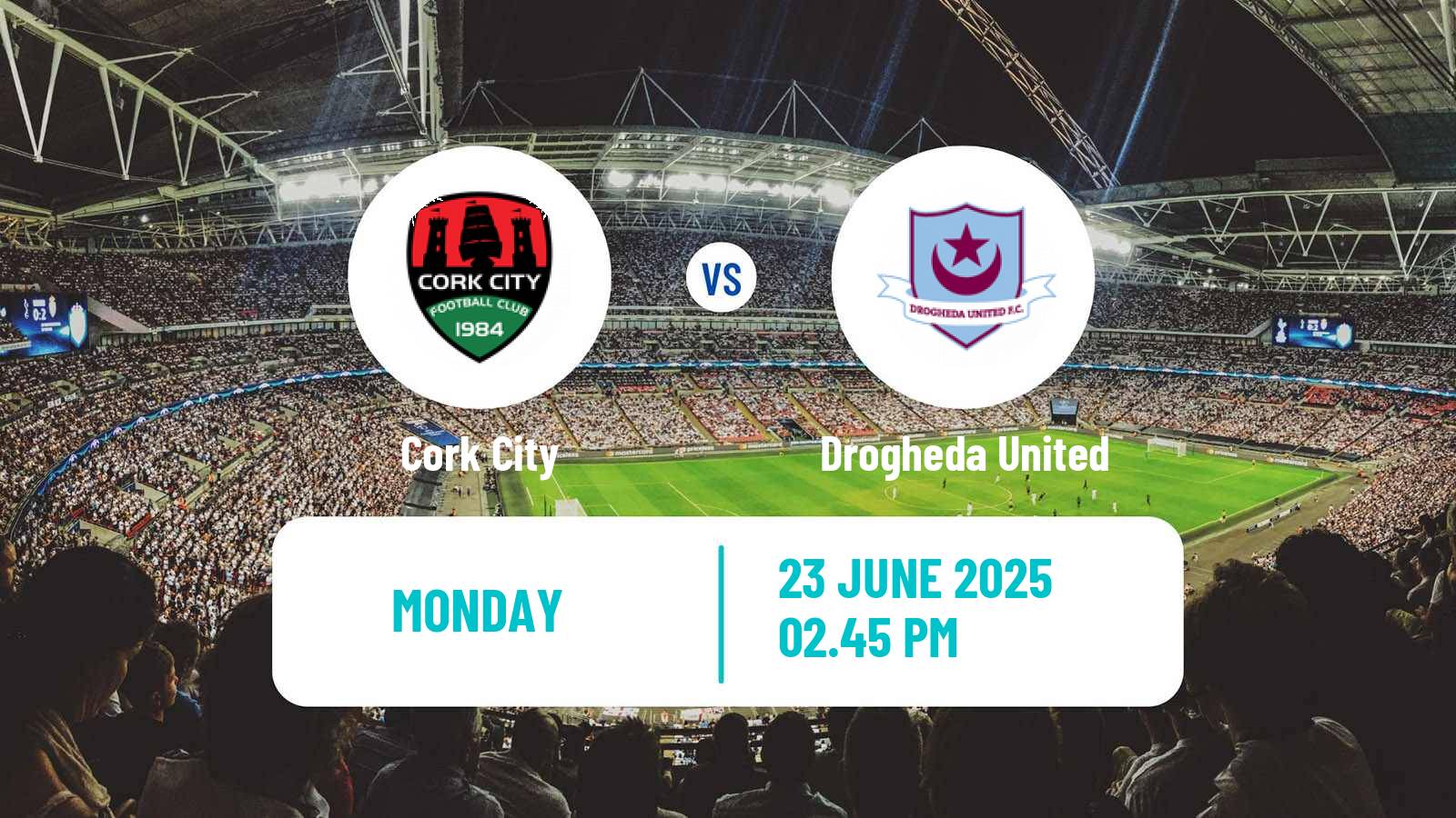 Soccer Irish Premier Division Cork City - Drogheda United