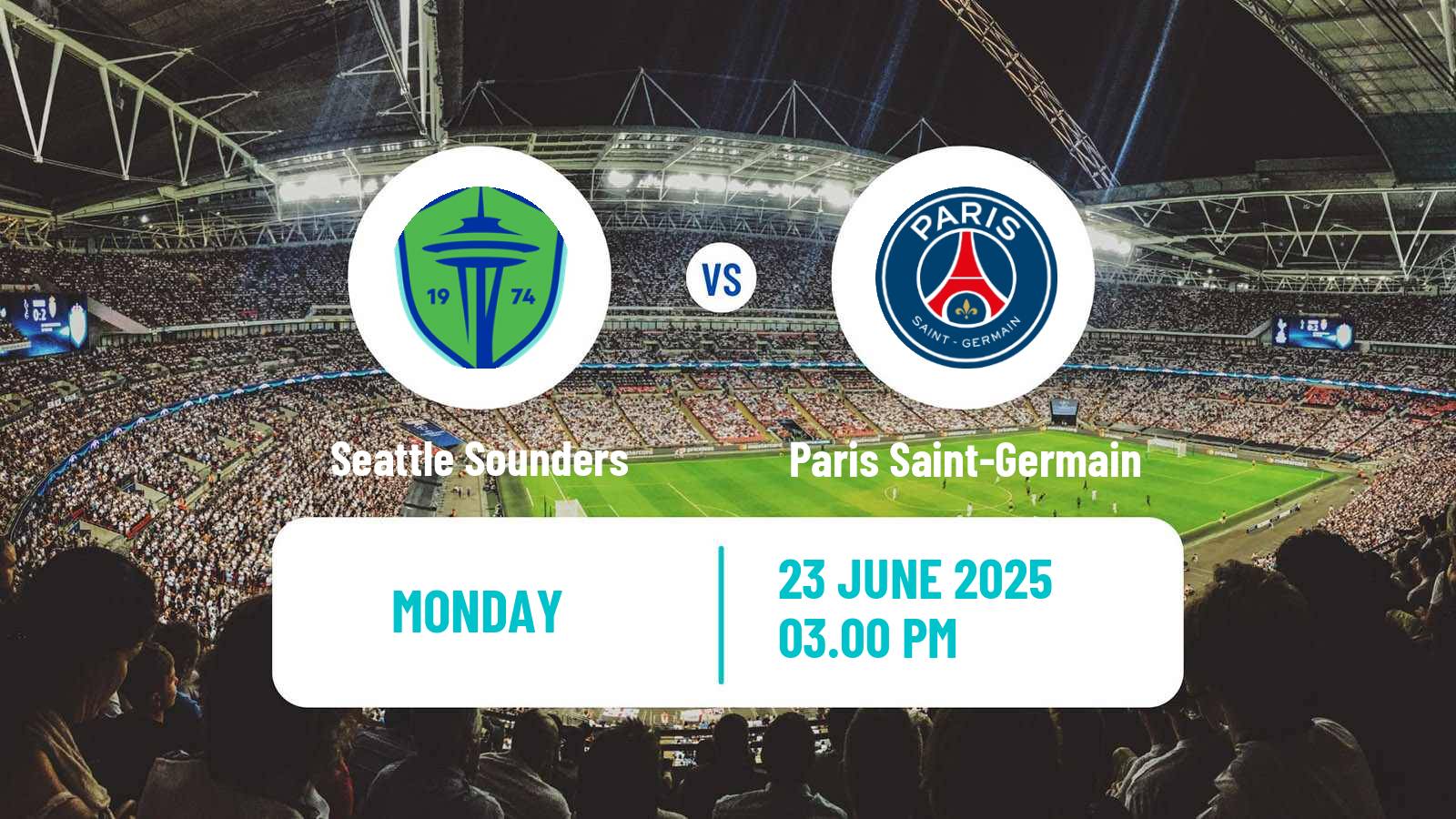 Soccer FIFA Club World Cup Seattle Sounders - Paris Saint-Germain