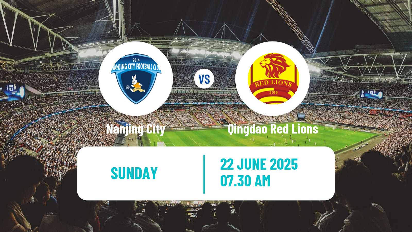 Soccer Chinese Jia League Nanjing City - Qingdao Red Lions