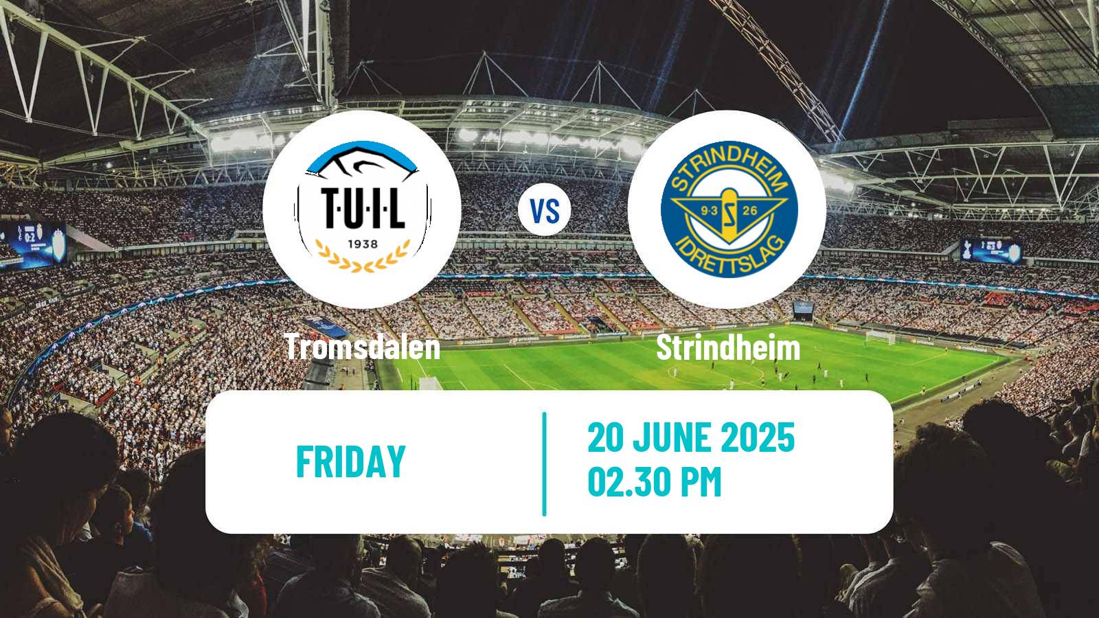 Soccer Norwegian Division 2 - Group 2 Tromsdalen - Strindheim