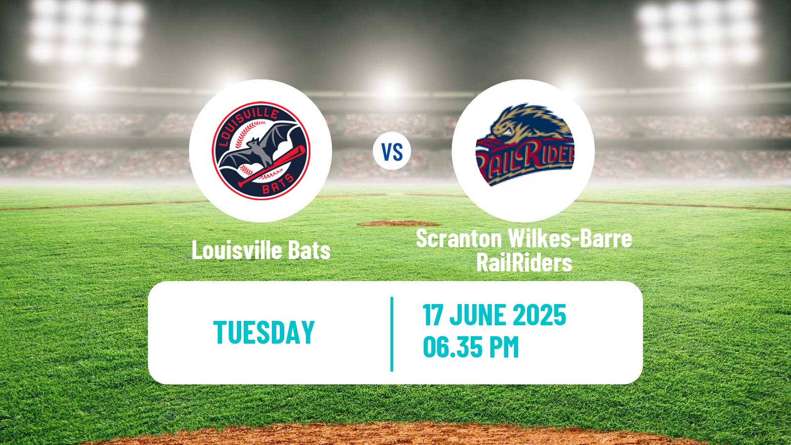 Baseball IL Louisville Bats - Scranton Wilkes-Barre RailRiders