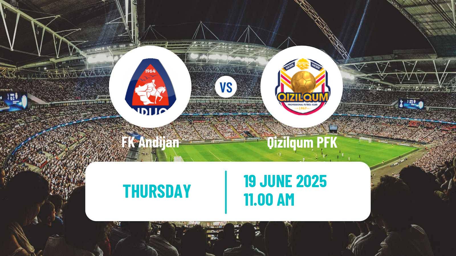 Soccer Uzbek League Andijan - Qizilqum