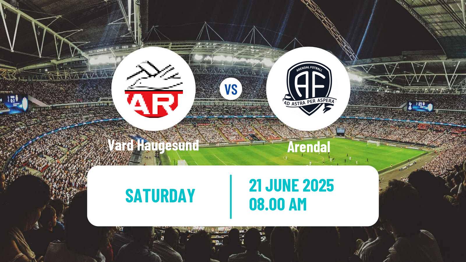 Soccer Norwegian Division 2 - Group 1 Vard Haugesund - Arendal