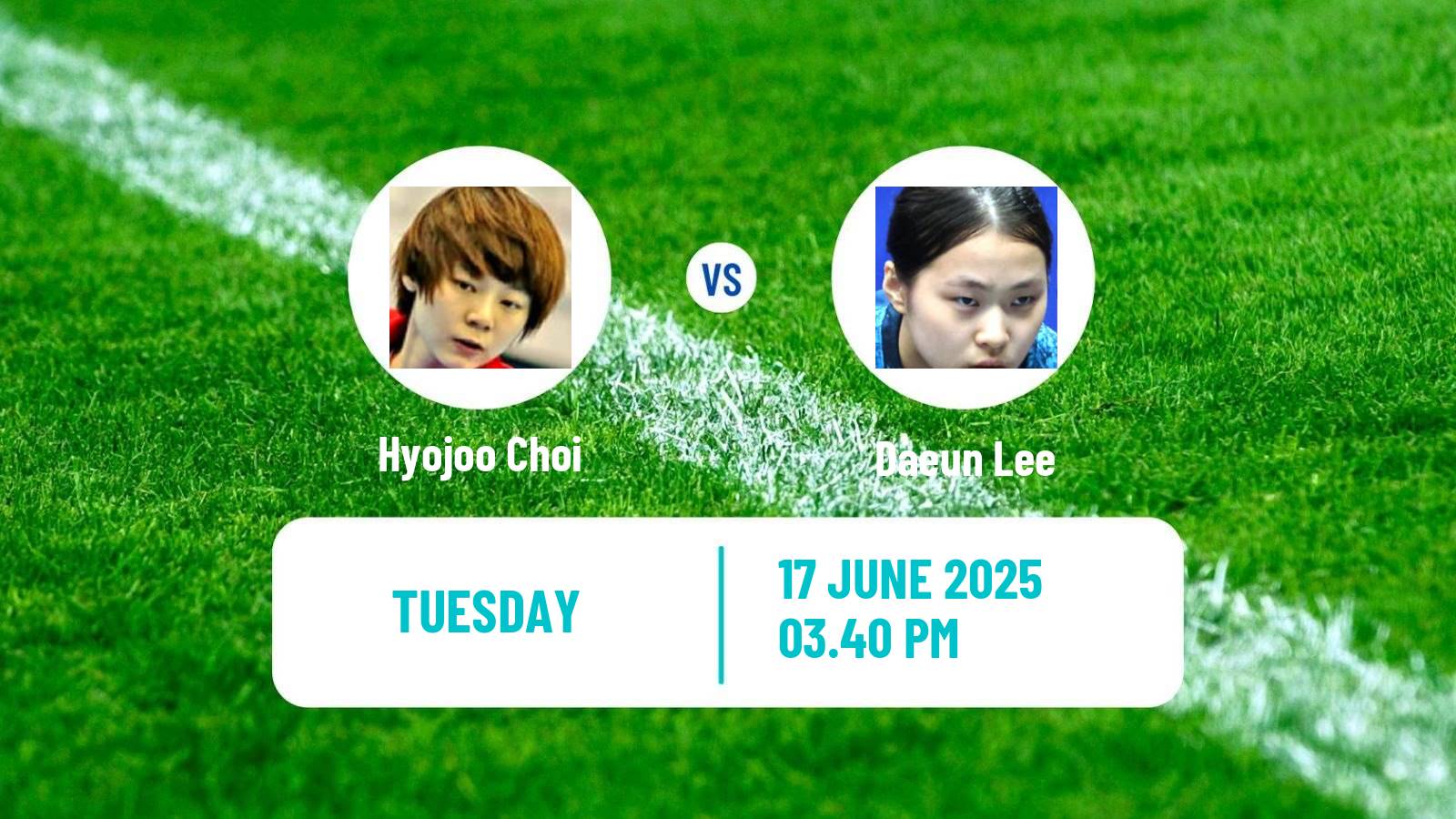 Table tennis Wtt Star Contender Ljubljana Women Hyojoo Choi - Daeun Lee