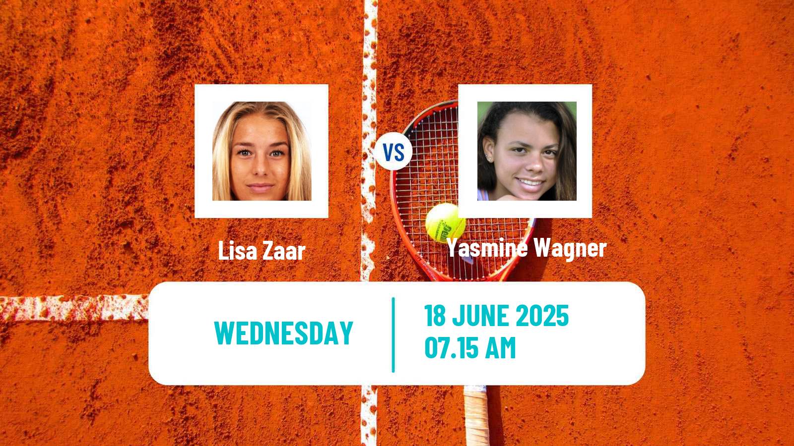Tennis ITF W35 Ystad Women Lisa Zaar - Yasmine Wagner