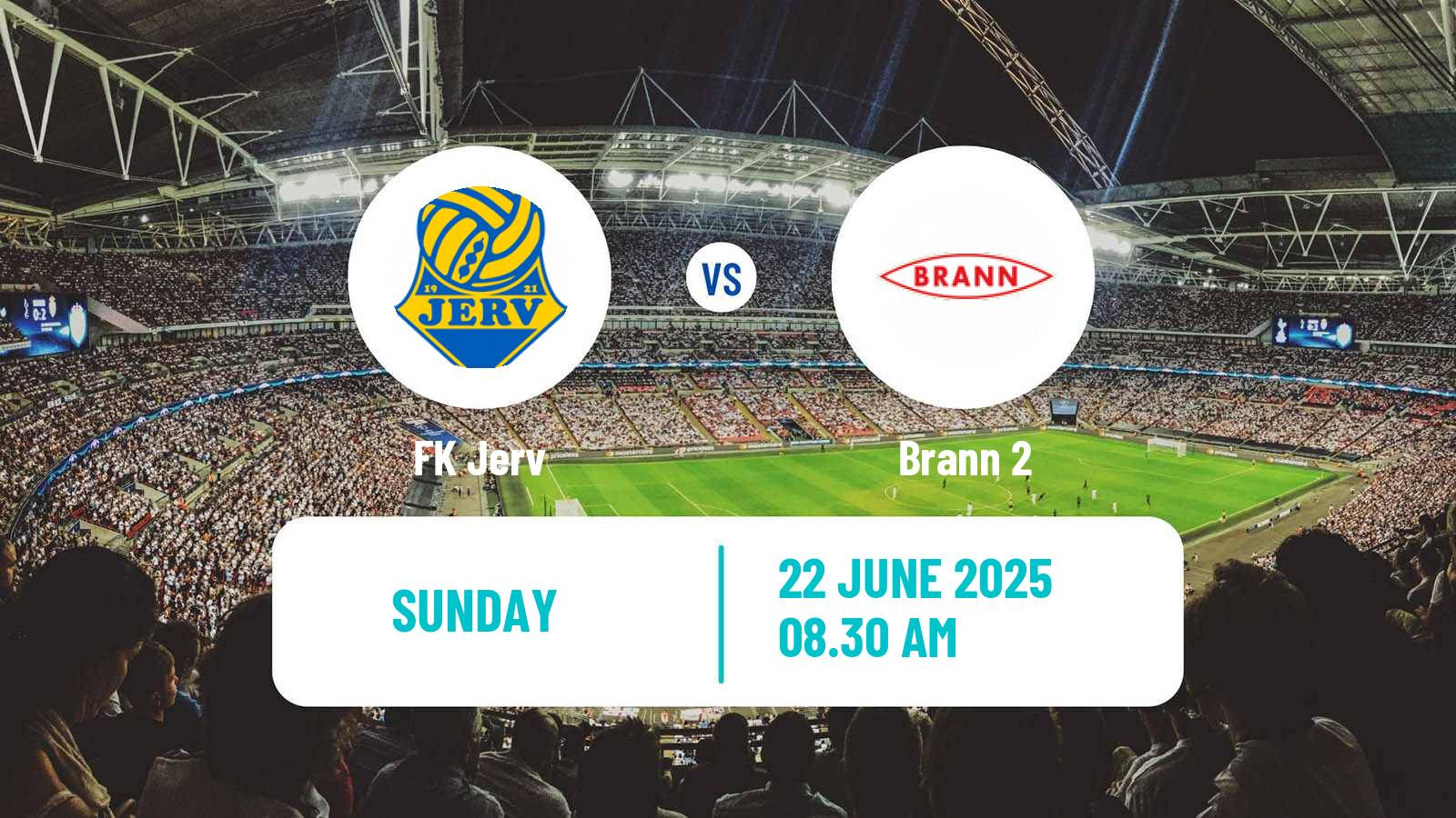 Soccer Norwegian Division 2 - Group 1 Jerv - Brann 2