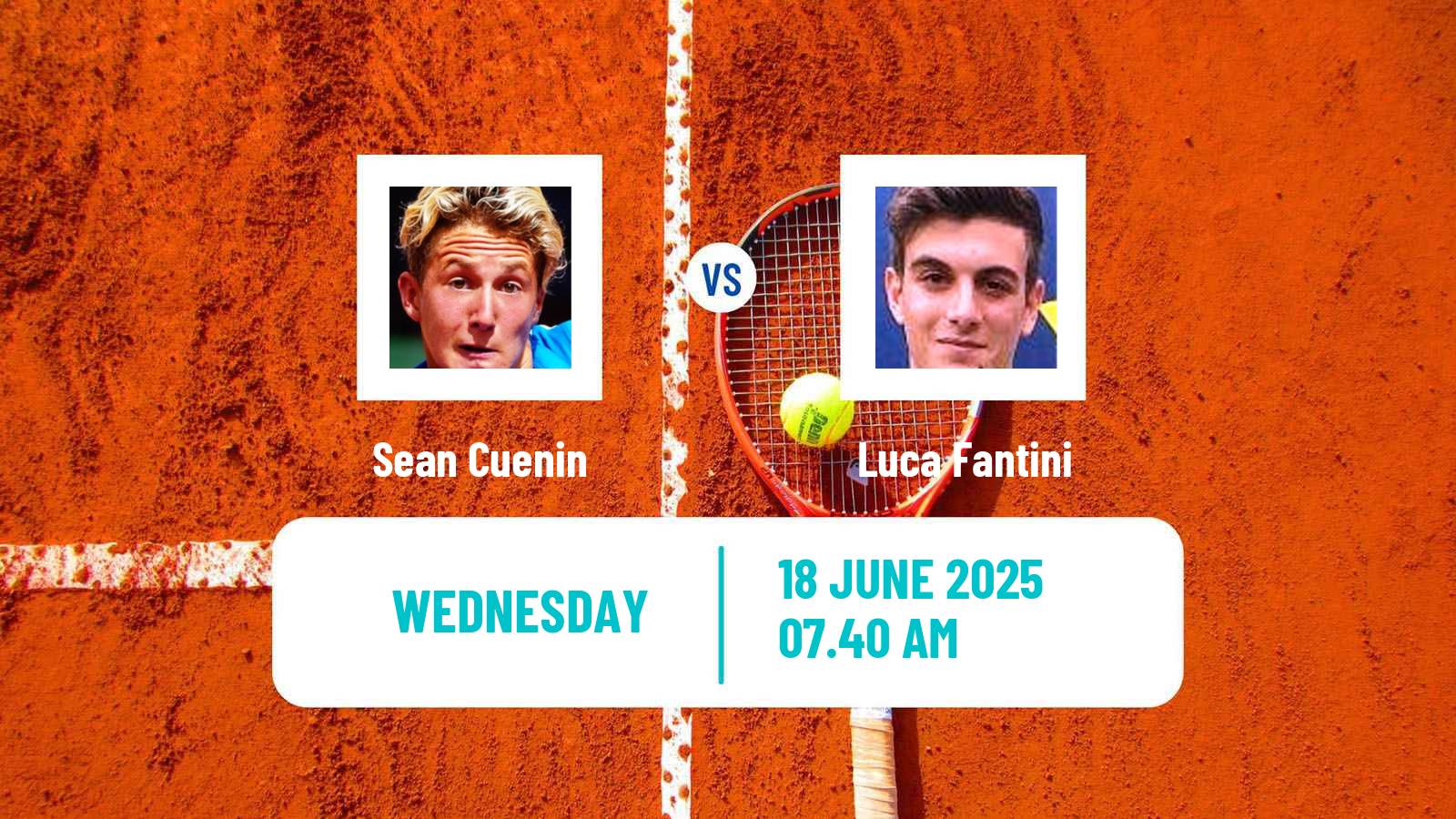 Tennis ITF M15 Casablanca Men Sean Cuenin - Luca Fantini