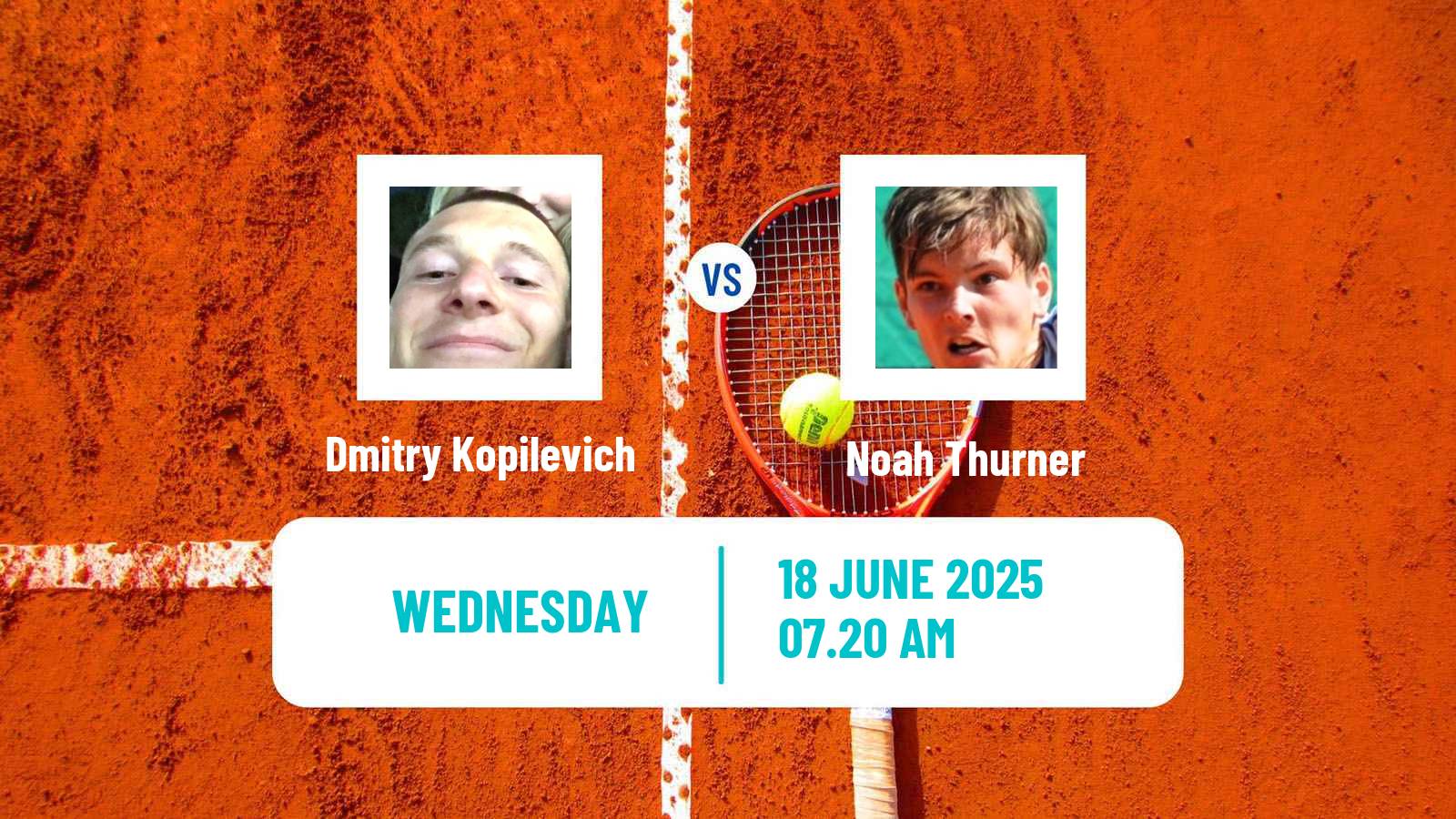 Tennis ITF M15 Cluj Napoca Men Dmitry Kopilevich - Noah Thurner