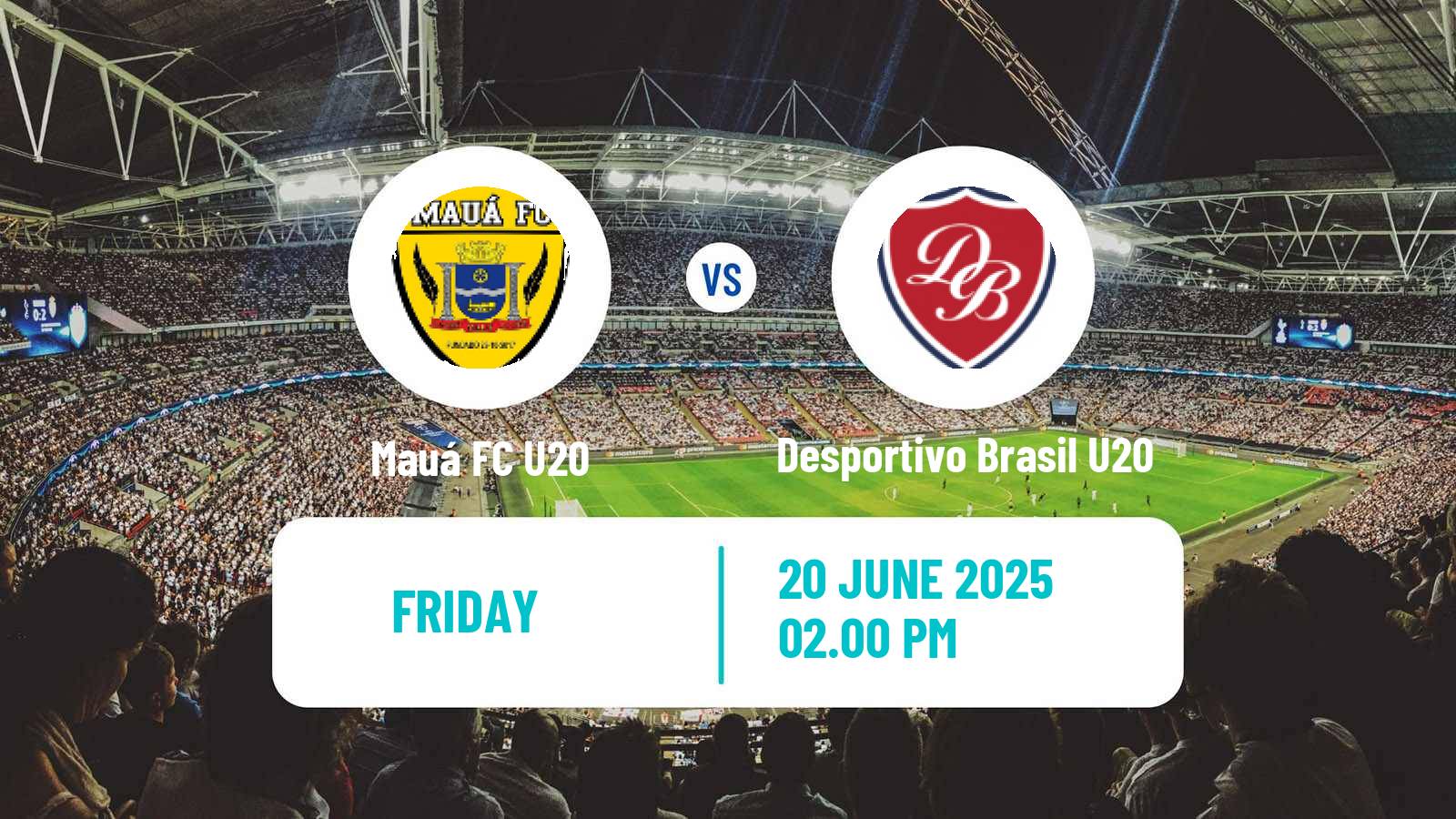 Soccer Brazilian Paulista U20 Mauá U20 - Desportivo Brasil U20