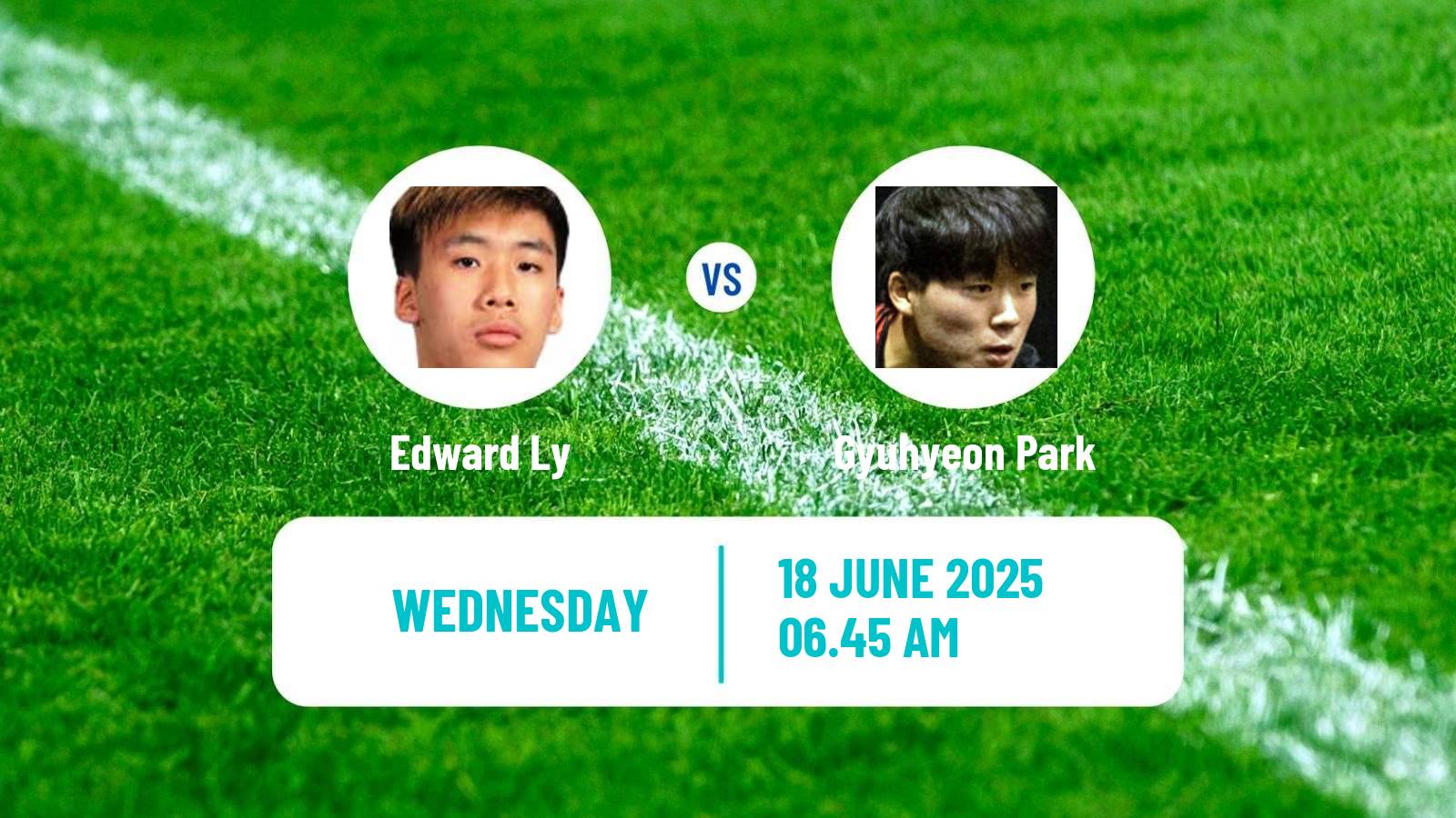 Table tennis Wtt Star Contender Ljubljana Men Edward Ly - Gyuhyeon Park