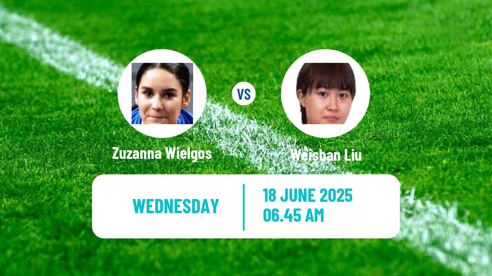 Table tennis Wtt Star Contender Ljubljana Women Zuzanna Wielgos - Weishan Liu