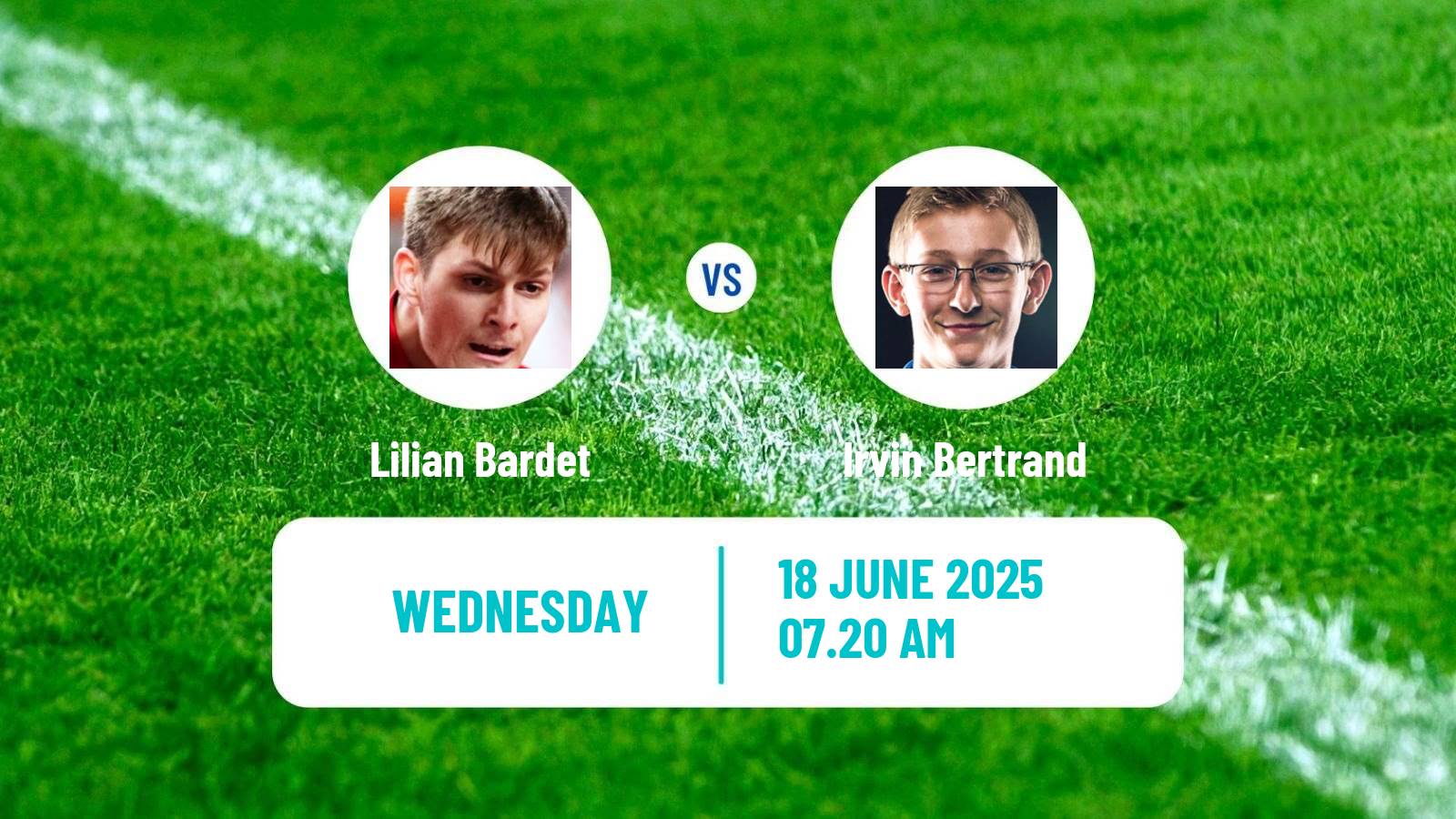 Table tennis Wtt Star Contender Ljubljana Men Lilian Bardet - Irvin Bertrand