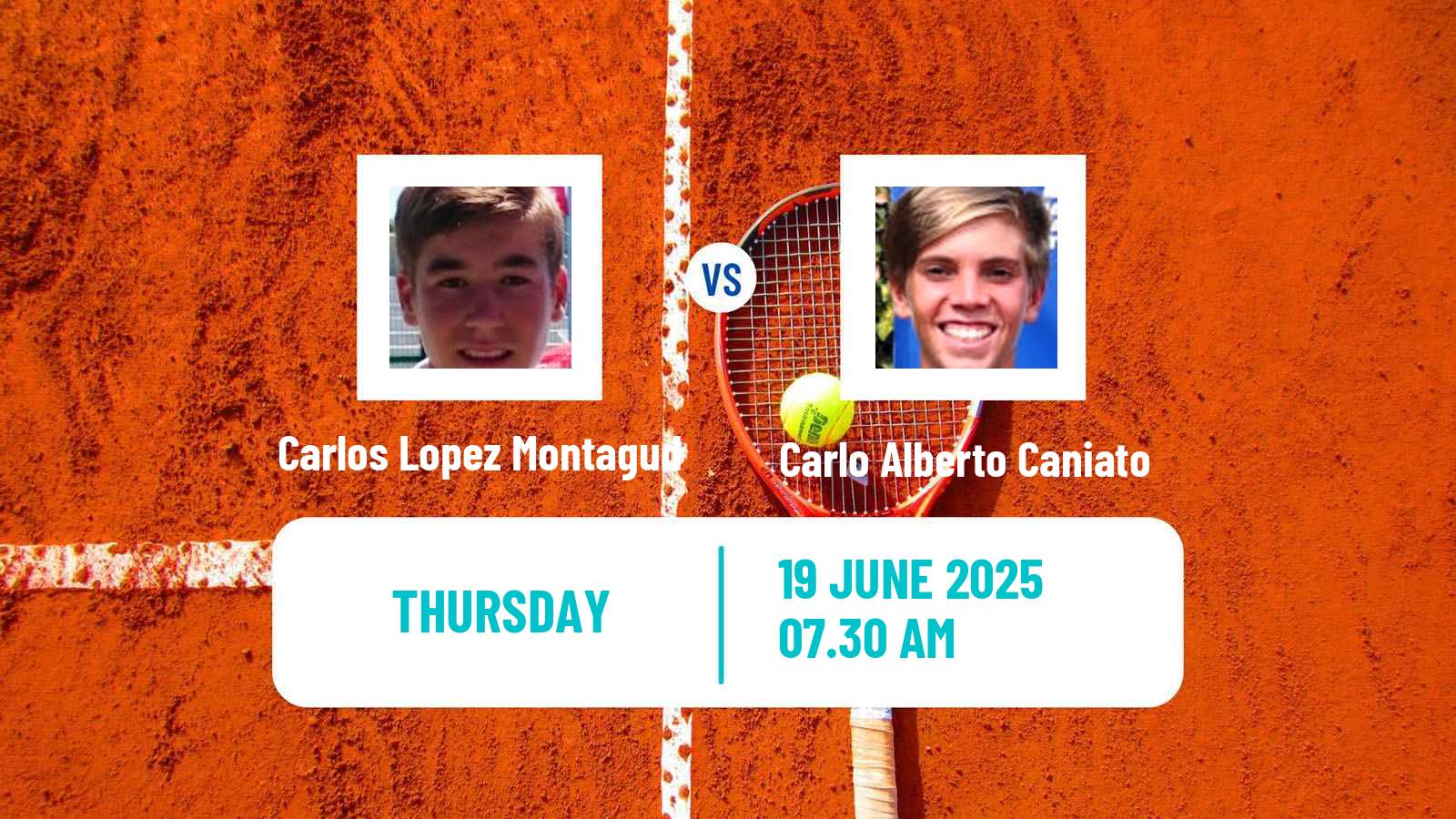 Tennis ITF M25 Cattolica Men Carlos Lopez Montagud - Carlo Alberto Caniato