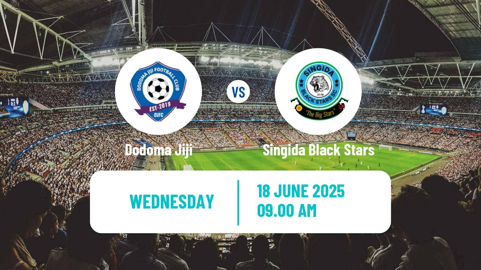 Soccer Tanzanian Premier League Dodoma Jiji - Singida Black Stars
